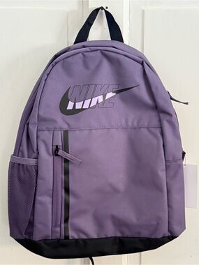 Nike Kids Purple and Black Backpack